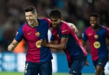 برشلونة يفوز على بنفيكا ويتأهل إلى ربع نهائي دوري أبطال أوروبا