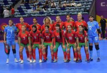 المنتخب المغربي النسوي للفوتسال يكتسح ناميبيا بثمانية أهداف في كأس أمم إفريقيا