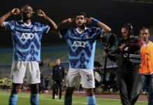 الجيش الملكي ينهزم أمام بيراميدز في ذهاب ربع نهائي دوري الأبطال