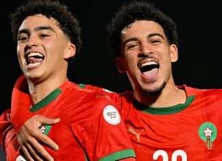 أشبال الأطلس يتأهلون إلى نصف نهائي “الكان” بعد الفوز على جنوب إفريقيا