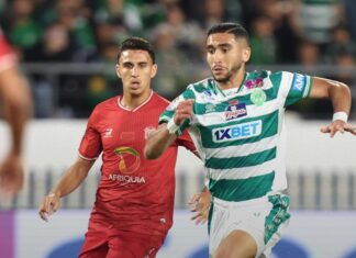 الرجاء الرياضي يفوز على حسنية أكادير