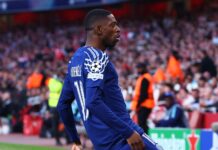 سان جيرمان يعود من معقل آرسنال بفوز ثمين في نصف نهائي دوري الأبطال