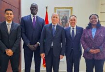 وزير التربية الوطنية والتعليم الأولي والرياضة يستقبل رئيس (NBA) ورئيس (BAL)