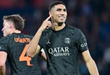 حكيمي يساهم في تأهل سان جيرمان لنصف نهائي دوري الأبطال