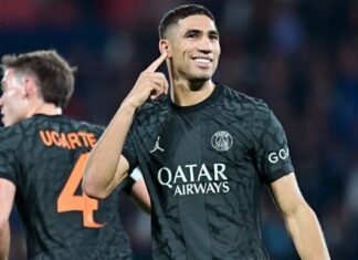 حكيمي يساهم في تأهل سان جيرمان لنصف نهائي دوري الأبطال