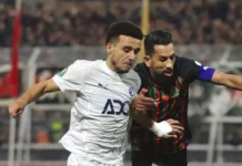 الجيش الملكي يودع أبطال إفريقيا رغم فوزه بثنائية على بيراميدز