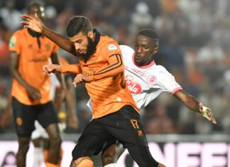 نهضة بركان يحسم ذهاب كأس الكونفدرالية أمام سيمبا بثنائية نظيفة