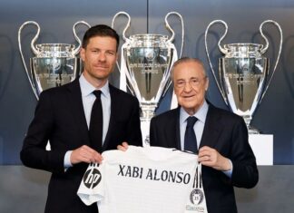 ريال مدريد يقدم تشابي ألونسو لوسائل الإعلام