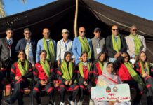 بالصور… كلميم باب الصحراء تستقبل الرياضة المدرسية وبطلات كرة الطائرة