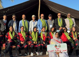 بالصور… كلميم باب الصحراء تستقبل الرياضة المدرسية وبطلات كرة الطائرة