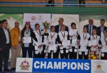 بالصور / نجاح باهر لفعاليات البطولة الوطنية المدرسية لكرة الطائرة – إناث ـ بمدينة كلميم