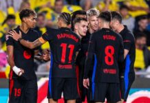 برشلونة يتوج بلقب الدوري الإسباني للمرة الـ28 في تاريخه