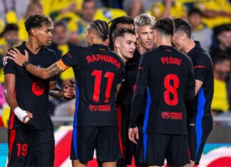 برشلونة يتوج بلقب الدوري الإسباني للمرة الـ28 في تاريخه