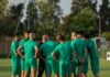 المنتخب المغربي يجري آخر حصة تدريبية قبل التوجه صوب فاس