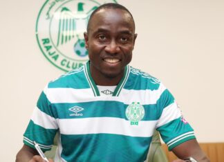 الرجاء الرياضي يعلن تعاقده مع النيجيري موزيس أوركوما