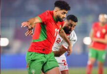 المنتخب المغربي يفوز على تونس بهدفين وديا