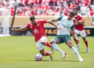 الأهلي المصري ينهزم أمام بالميراس البرازيلي