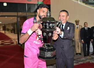 أولمبيك آسفي يفوز على نهضة بركان ويتوج بأول لقب في تاريخه