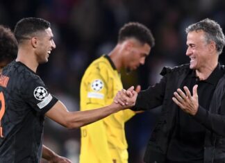 حكيمي: “إنريكي من القلائل في هذا العالم..يستحق هذا التتويج”