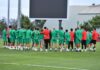 المنتخب المغربي يخوض أول حصة تدريبية قبل مواجهتي تونس والبنين
