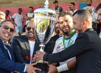 تتويج مولودية وجدة بلقب كأس العرش للريكبي