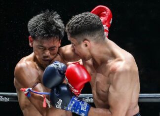 البطل المغربي حمزة رشيد يفوز بنزاله الاحترافي ضمن السلسلة الدولية للمواي طاي “فايرتكس” ببانكوك