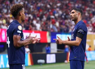 بمساهمة حكيمي.. سان جيرمان يتأهل إلى نصف نهائي مونديال الأندية