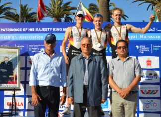 بالصور.. سيطرة إسبانية (إناث) وألمانيا (ذكور) في ترياثلون العرائش