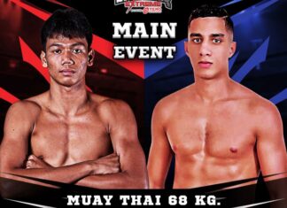 البطل المغربي حمزة رشيد يواجه البطل التايلاندي تيكنو سوانغ ضمن سلسلة فايرتكس الدولية ببانكوك