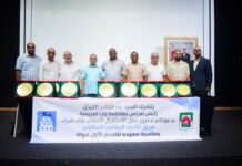 بالصور ..مقاطعة باب المريسة تحتفي بصعود الاتحاد الرياضي السلاوي