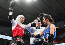 أميمة بلوراث تحرز برونزية المواي طاي خلال دورة الألعاب العالمية تشونغدو 2025