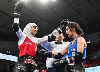 أميمة بلوراث تحرز برونزية المواي طاي خلال دورة الألعاب العالمية تشونغدو 2025