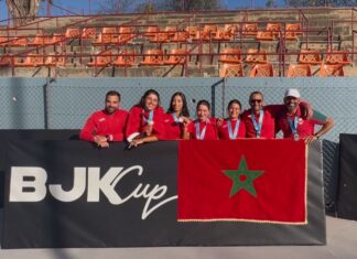 لاعبات المنتخب المغربي للتنس يتألقن بناميبيا