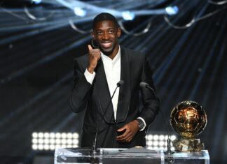 عثمان ديمبيلي يتوج بجائزة الكرة الذهبية لسنة 2025