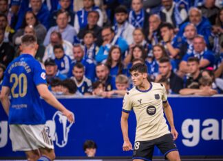 برشلونة يواصل مطاردة ريال مدريد بفوز مهم على أوفييدو