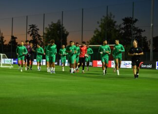 المنتخب المغربي يخوض أول حصة تدريبية تأهبا لمواجهتي النيجر وزامبيا