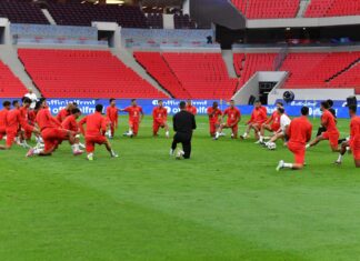 آخر حصة تدريبية للمنتخب المغربي قبل مواجهة النيجر