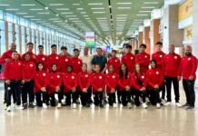 المنتخب الوطني المغربي للمواي طاي للفئات الشابة يشارك ضمن منافسات بطولة العالم بأبوظبي