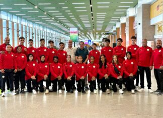 المنتخب الوطني المغربي للمواي طاي للفئات الشابة يشارك ضمن منافسات بطولة العالم بأبوظبي