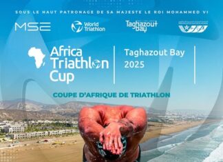 الجامعة الملكية المغربية للترياثلون ومؤسسة Madaëf Sports & Events تنظمان كأس إفريقيا للترياثلون – «تغازوت باي» 2025