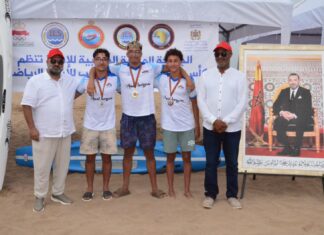 بالصور / تألق كبير لأبطال المغرب في منافسة كأس العرش وبطولة المغرب للإنقاذ بالمحمدية