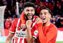 آيندهوفن يمطر شباك نابولي بسداسية في ليلة تألق الصيباري والدريوش