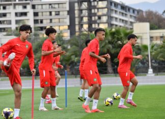 المغرب ينهي استعدادته لمواجهة الأرجنتين في نهائي مونديال الشباب