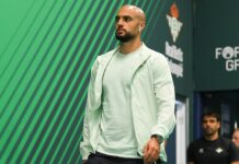 سفيان أمرابط يعود للتداريب الجماعية لريال بيتيس