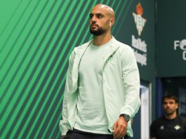 سفيان أمرابط يعود للتداريب الجماعية لريال بيتيس