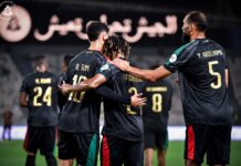 تعادل ثمين للجيش الملكي أمام حوريا كوناكري في دوري الأبطال