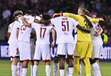 حكيمي يساهم في فوز سان جيرمان على برشلونة