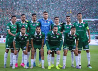 الرجاء يواجه الوداد بهذه التشكيلة