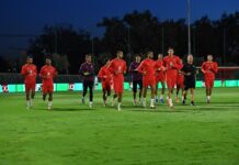 المنتخب المغربي يواصل استعداداته لمواجهة الكونغو