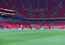 المنتخب المغربي يختتم استعداداته لمواجهة الكونغو